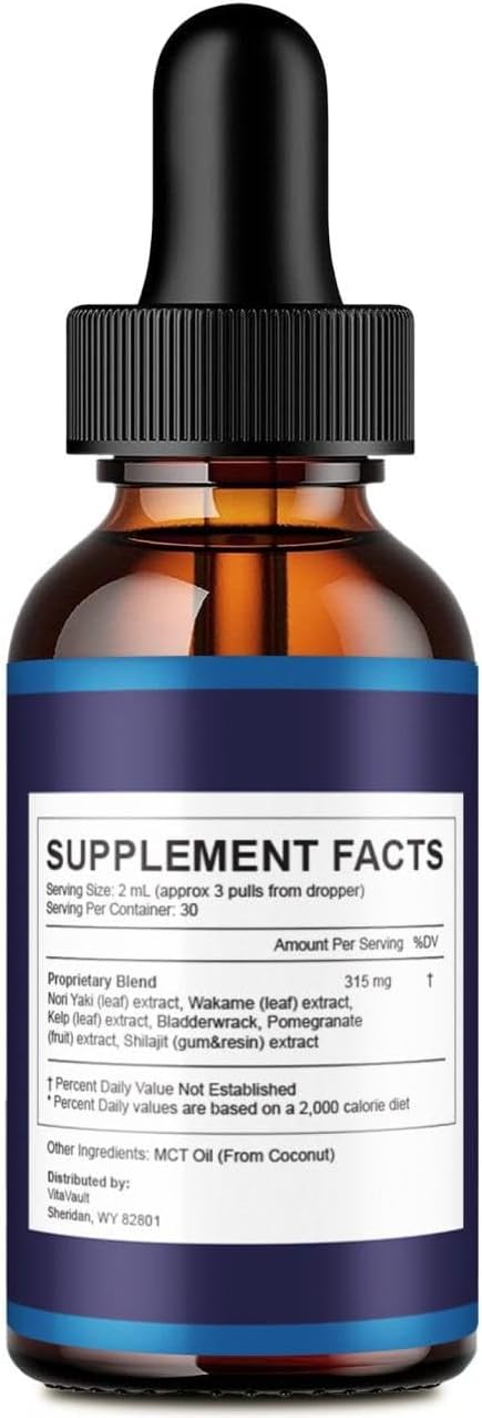 Vitavault Prostadine Liquid Drops - Potent Prostate Support for Overall Wellness - Easy-to-Use Dropper - 6 Pack