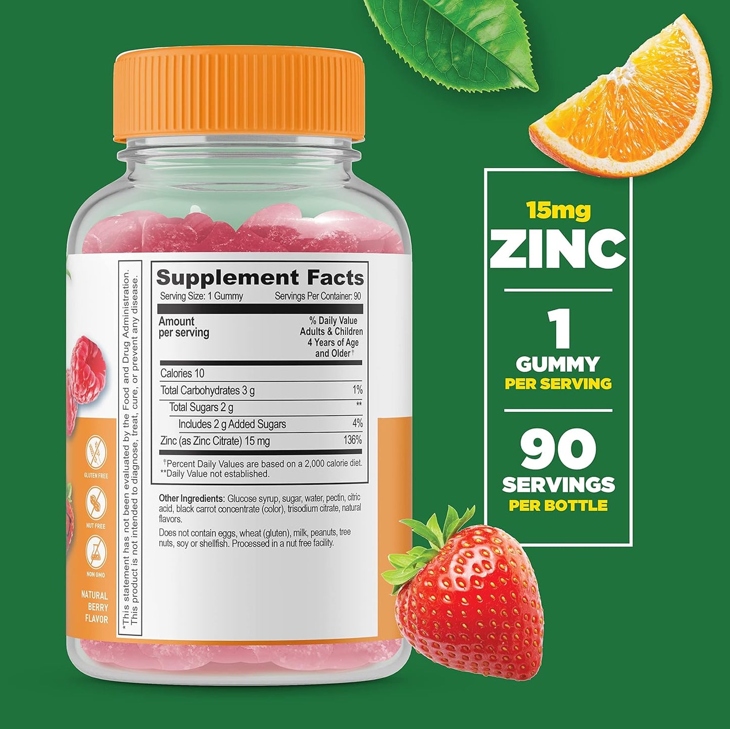 VitaWorks Lifeable Zinc Kids + Probiotics Gummy Bundle - 5 Billion CFU, Vitamin Supplement, Gluten & GMO Free, Great Taste