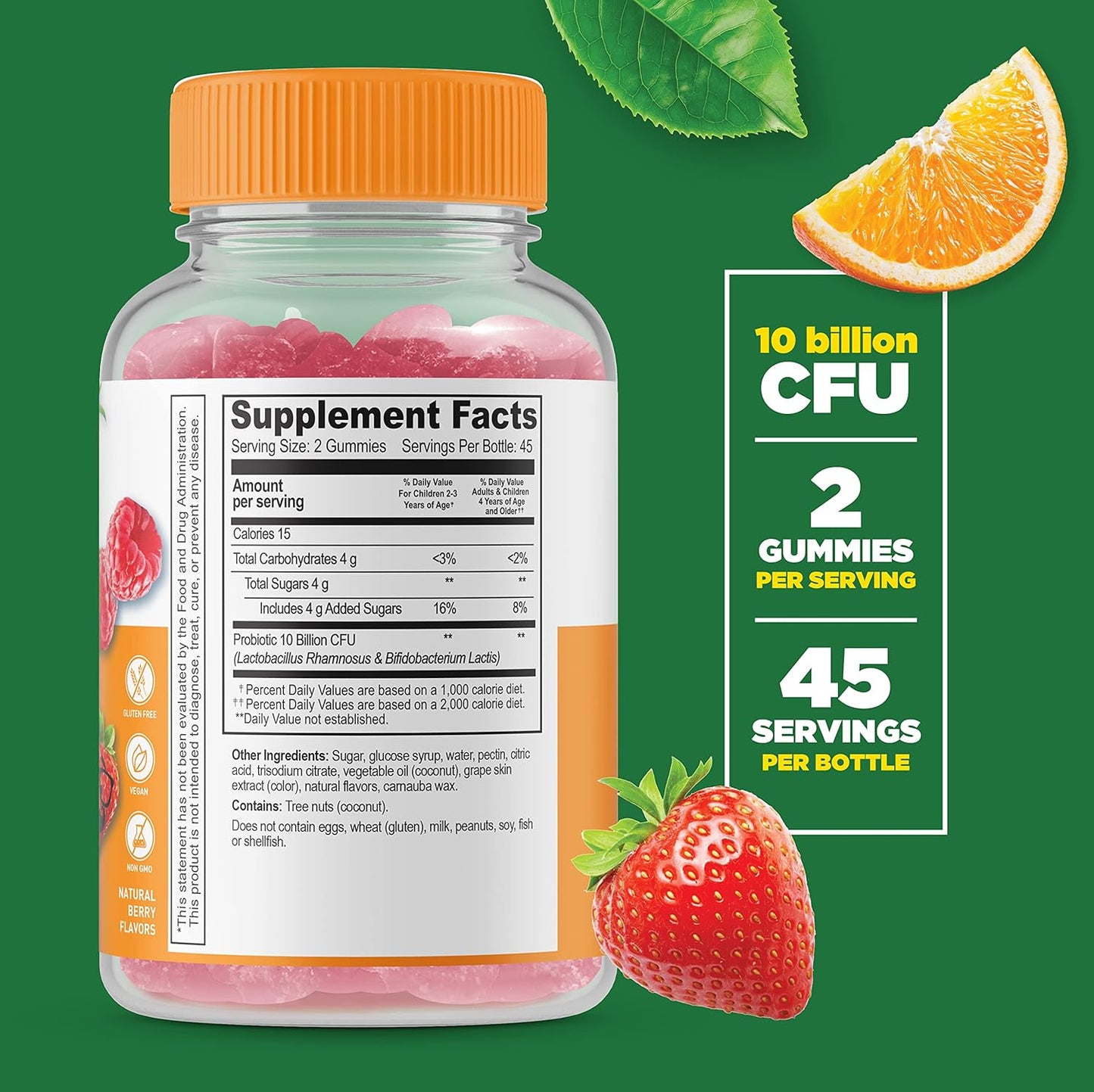 VitaWorks Lifeable Zinc Kids + Probiotics Gummy Bundle - 5 Billion CFU, Vitamin Supplement, Gluten & GMO Free, Great Taste