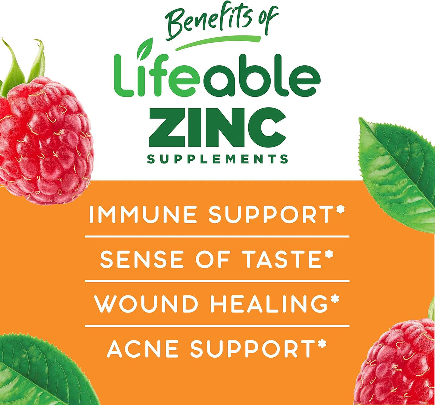 VitaWorks Lifeable Zinc Kids + Probiotics Gummy Bundle - 5 Billion CFU, Vitamin Supplement, Gluten & GMO Free, Great Taste