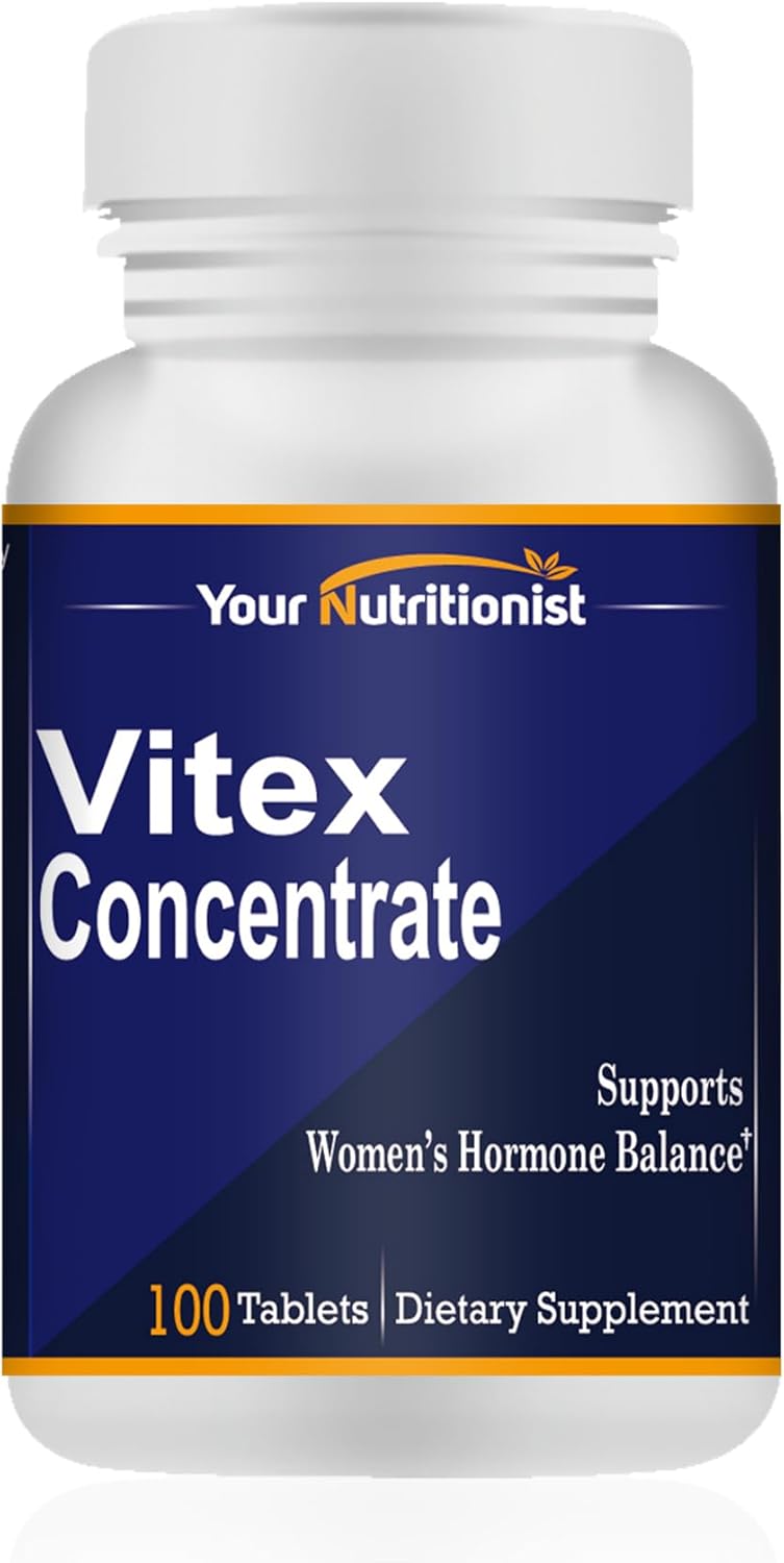 Vitex Chasteberry Extract Tablets for Women - Hormone Balance, Fertility & Menopause Support - 100 Day Supply