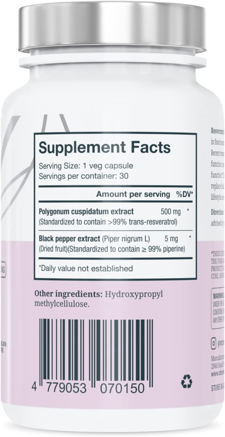 Vitruvin Beauty and Comfort Pack with COQ10, Trans-Resveratrol, and Curcumin for Skin, Heart, Joints, and Brain - Vegan, Non-GMO, Gluten-Free, Gelatin-Free