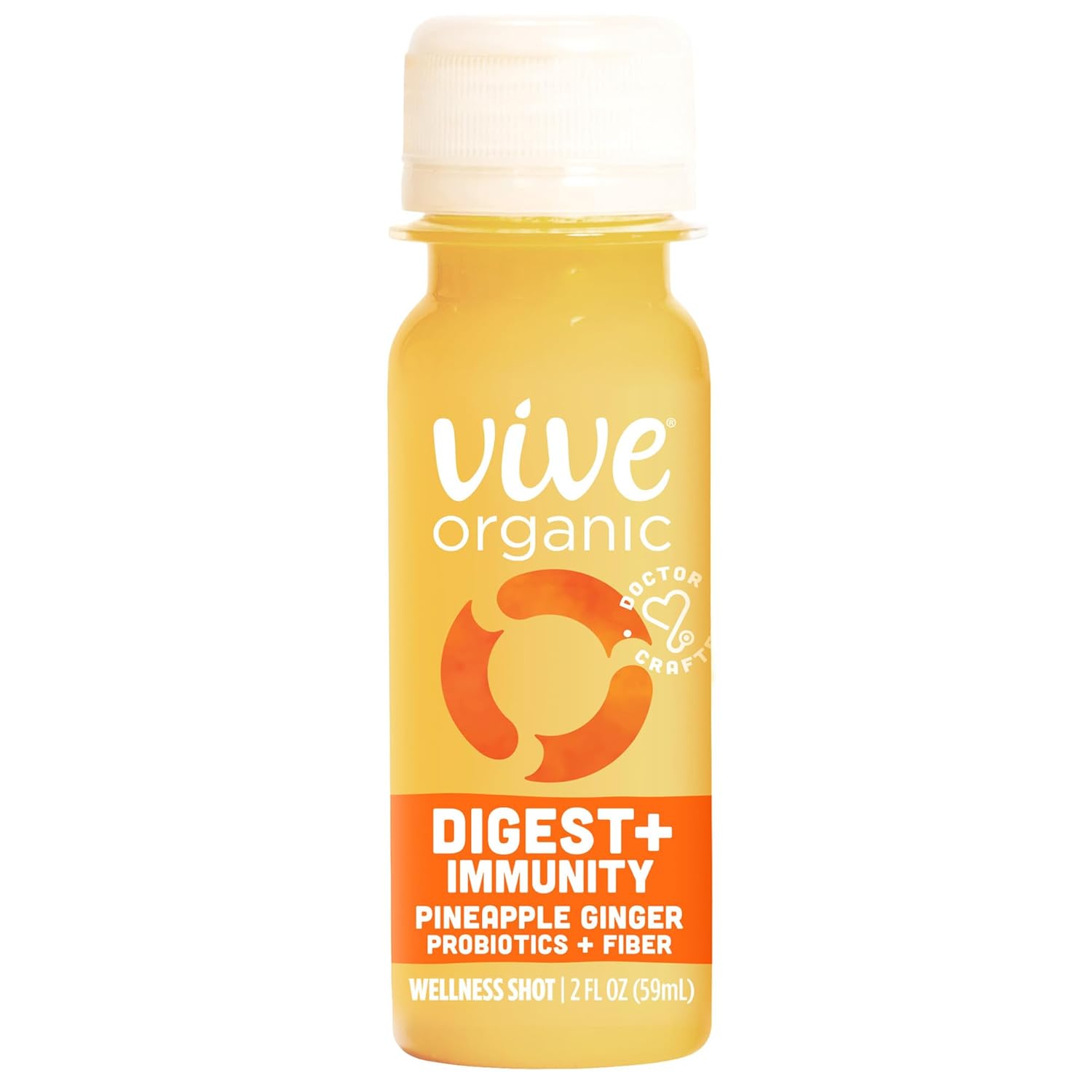 Vive Organic Digestion and Immunity Booster Shot for Natural Health Support