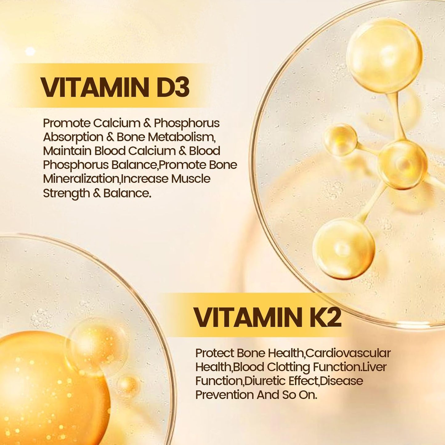 VivoNu Oil of Oregano Capsules with Vitamin D3 10000 iu, K2 (MK-7), and Coconut Oil Softgels - 300 Count