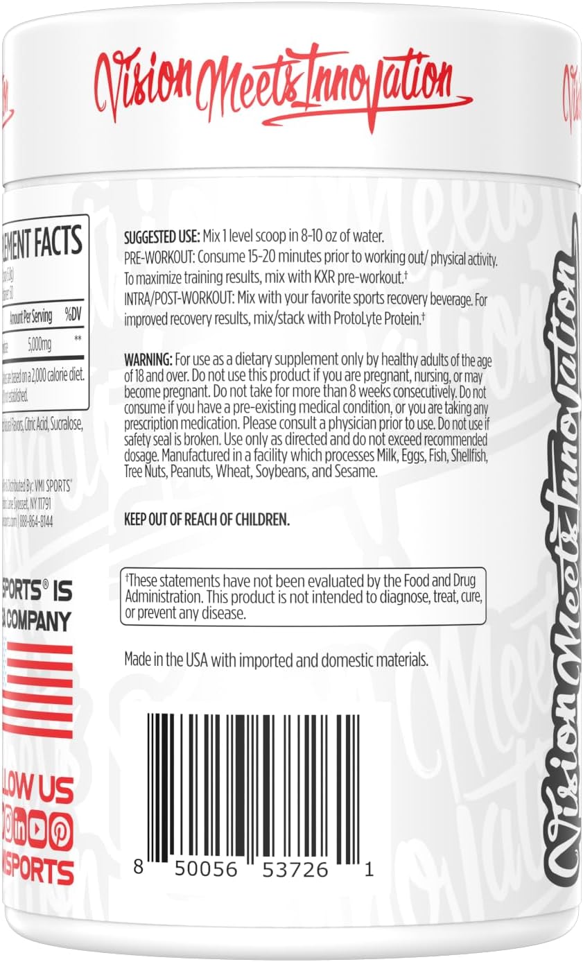 VMI Sports Creatine Monohydrate Powder: Muscle Mass, Strength, Size, Power - 5g per Serving, 60 Servings, Gummy Bear Flavor