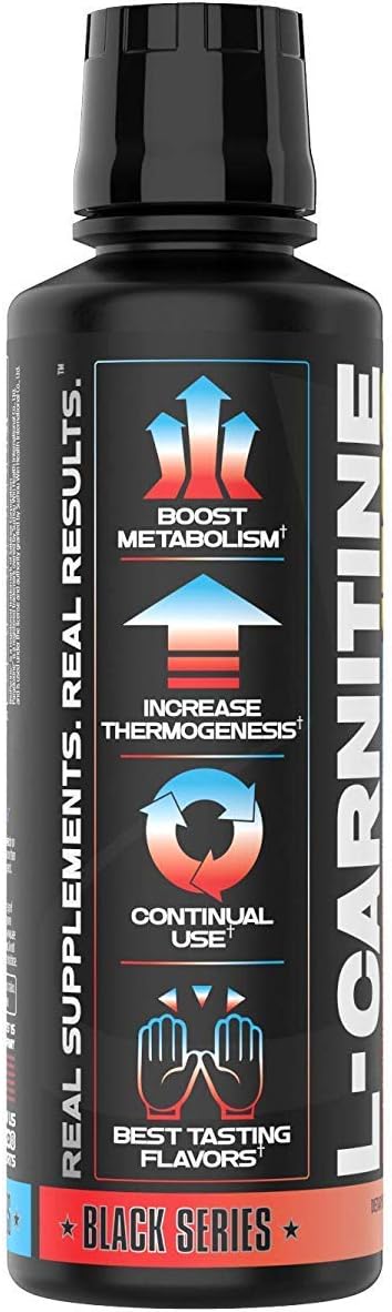VMI Sports L-Carnitine 1500 Patriot Pop Liquid Supplement for Metabolic Support & Fat Loss - Stimulant Free Thermogenic Formula for Men & Women