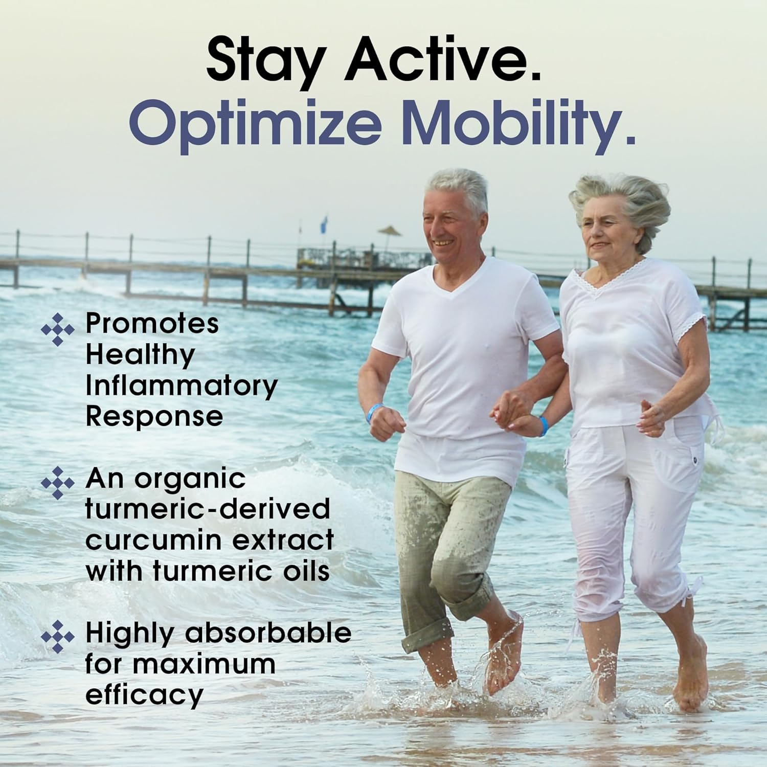 Vonacor MicroActive Curcumin with Turmeric Oil Extract 500mg Capsules for Joint Health - Vegan, Non-GMO, Gluten-Free - 60 Count