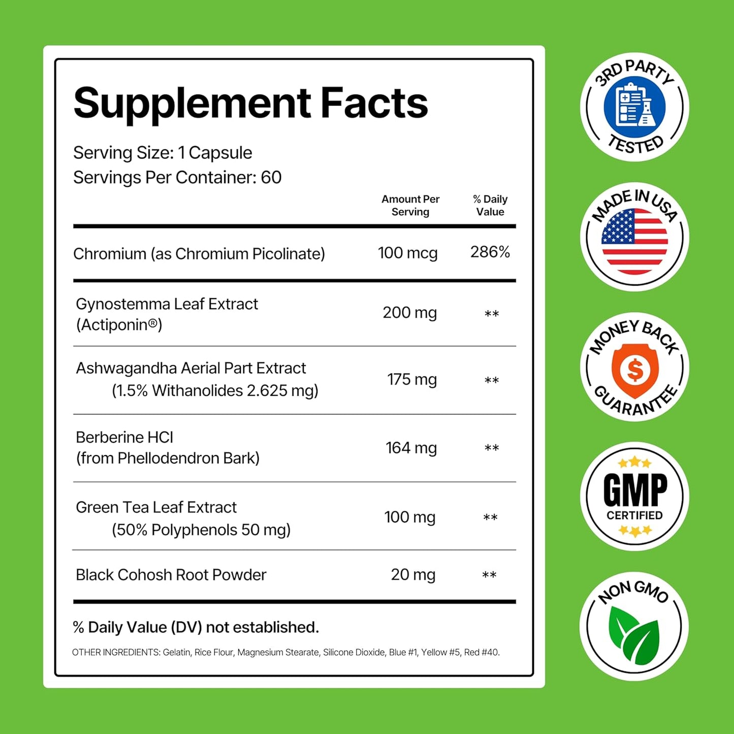 VoomVaya MenoSlim Advanced Menopause Weight Loss Supplements for Women - Hormone Support & Relief for Hot Flashes, Bloating, and Energy - 60 Capsules