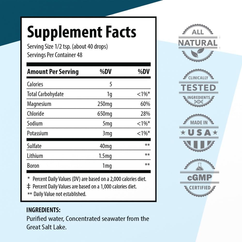 Waiora Essential Trace Minerals - Replenish Key Minerals, Support Body Functions, pH Balance, Electrolytes - 2 Bottles, 96 Servings