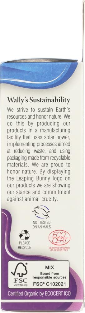 Wally's Natural Organic Ear Oil with Garlic and Mullein, 1 fl oz - Pack of 2