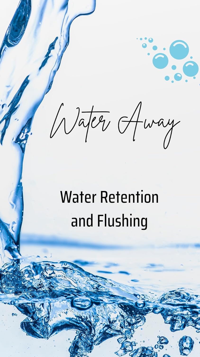 Water Away Supplement for Urinary Health & Bloating Relief - Natural Diuretic for Water Retention - 2 Bottles, 120 Capsules