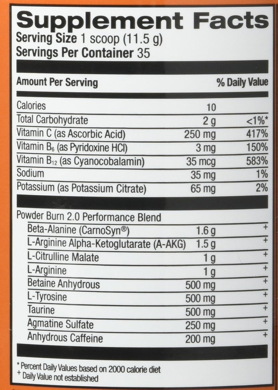 Watermelon Candy Rival Nutrition Powder Burn - 10.1 oz for Weight Loss and Energy Boost