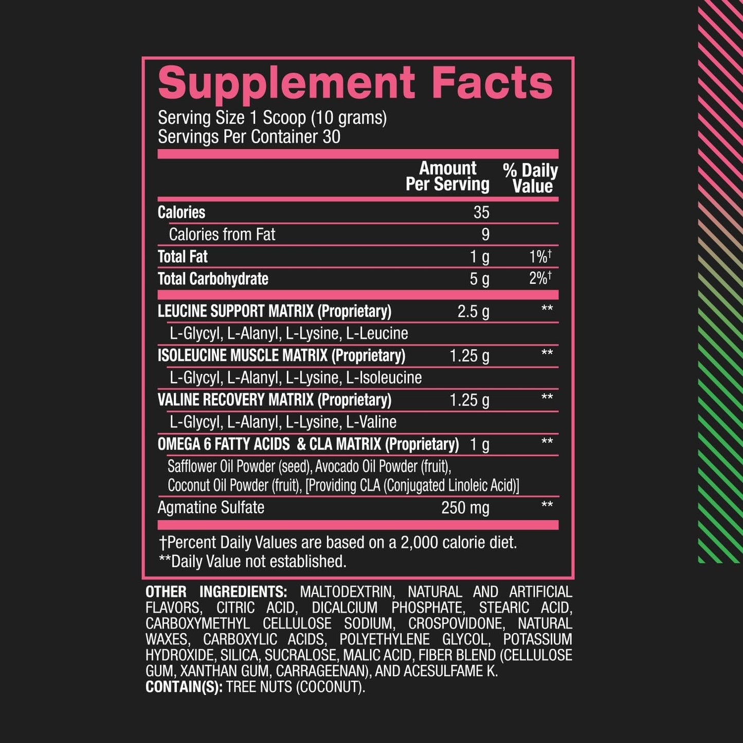 Watermelon Ice BPI Sports Best BCAA Powder for Post-Workout Hydration & Recovery - 30 Servings