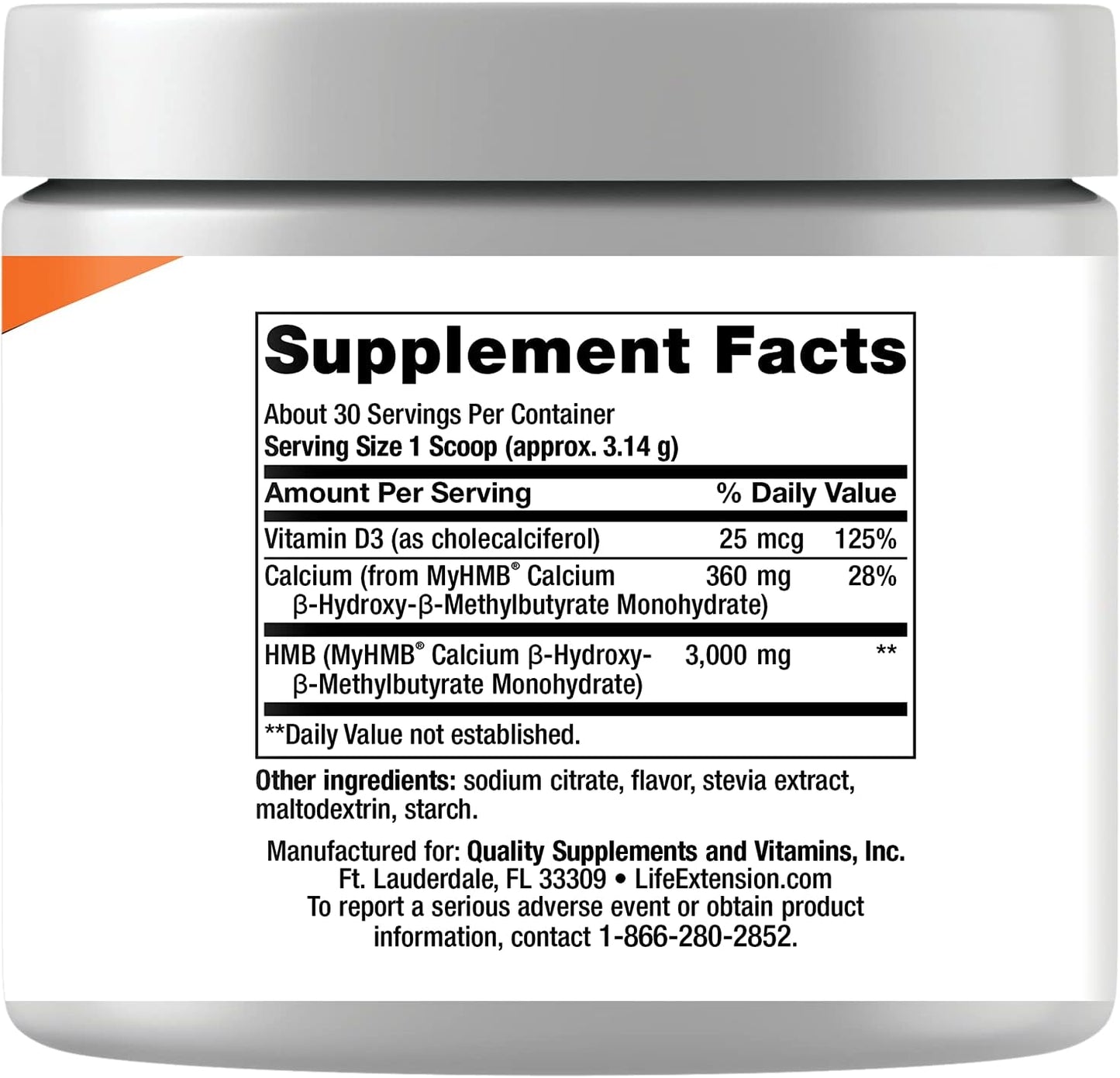 Wellness Code® Muscle Strength & Restore Formula with Vitamin D3 and HMB Monohydrate, 94.2g, Gluten Free & Non-GMO