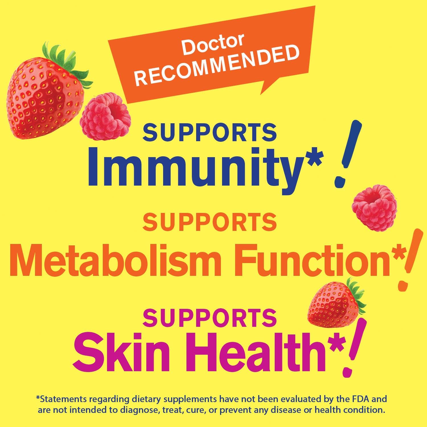 WellYeah 50 mg Zinc Gummies - Boosts Immune System and Antioxidant Health - Berry Flavor - Gluten-Free, GMO-Free - 60 Chewable Gummies