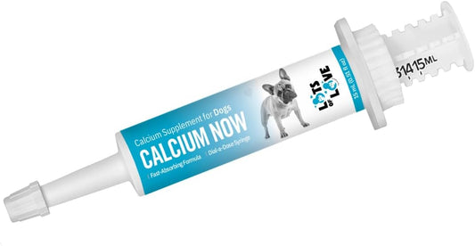 Whelping Dog Calcium Supplement - Breeders' Choice for Oral Calcium 15ml - Calcium for Dogs - Lots of Love Pet Products