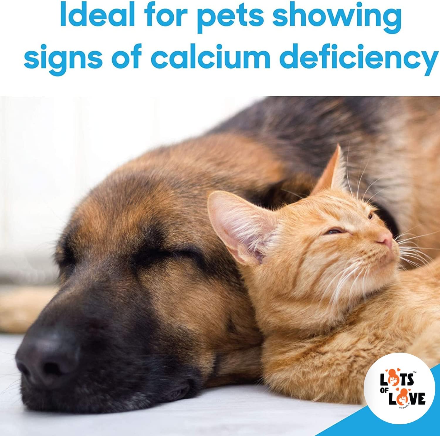 Whelping Dog Calcium Supplement - Breeders' Choice for Oral Calcium 15ml - Calcium for Dogs - Lots of Love Pet Products