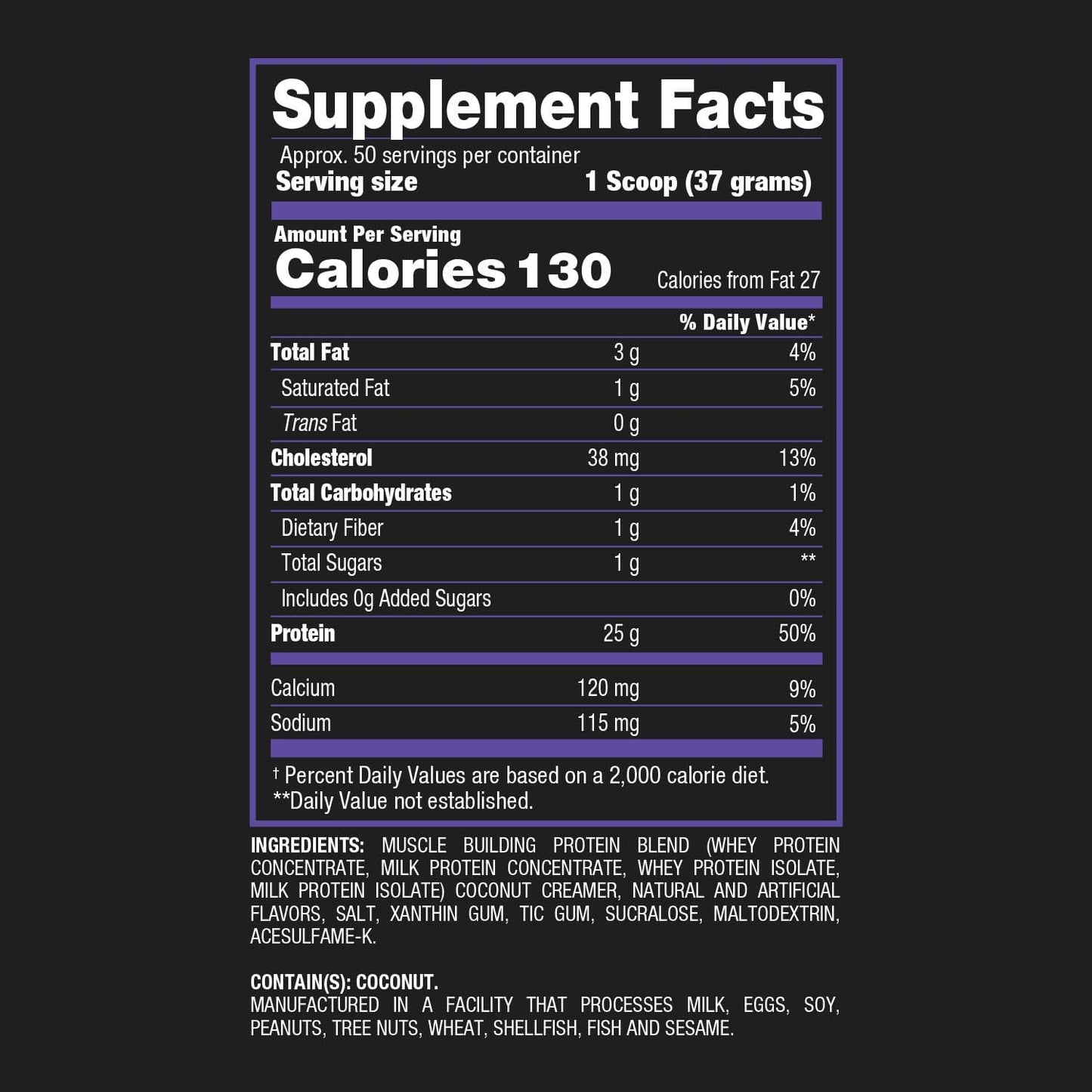 Whey HD Ultra Premium Protein Powder, Blueberry Muffin Flavor, 4.07 lb by BPI Sports