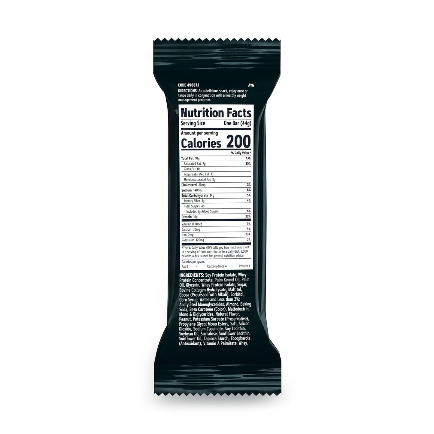 Whipped Chocolate Mousse GNC Total Lean Layered Lean Bar | High Protein Snack Bars - 9 Bars