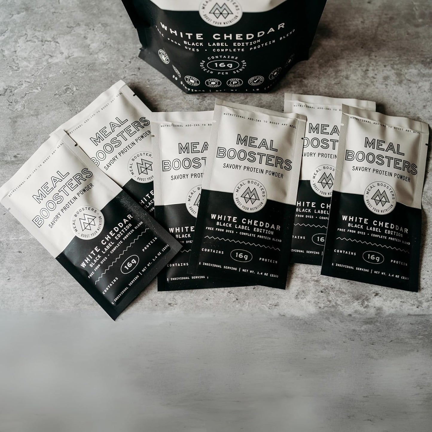 White Cheddar Sampler Protein Powder with Grass-Fed Collagen Peptide for Muscle Recovery & Gut Health