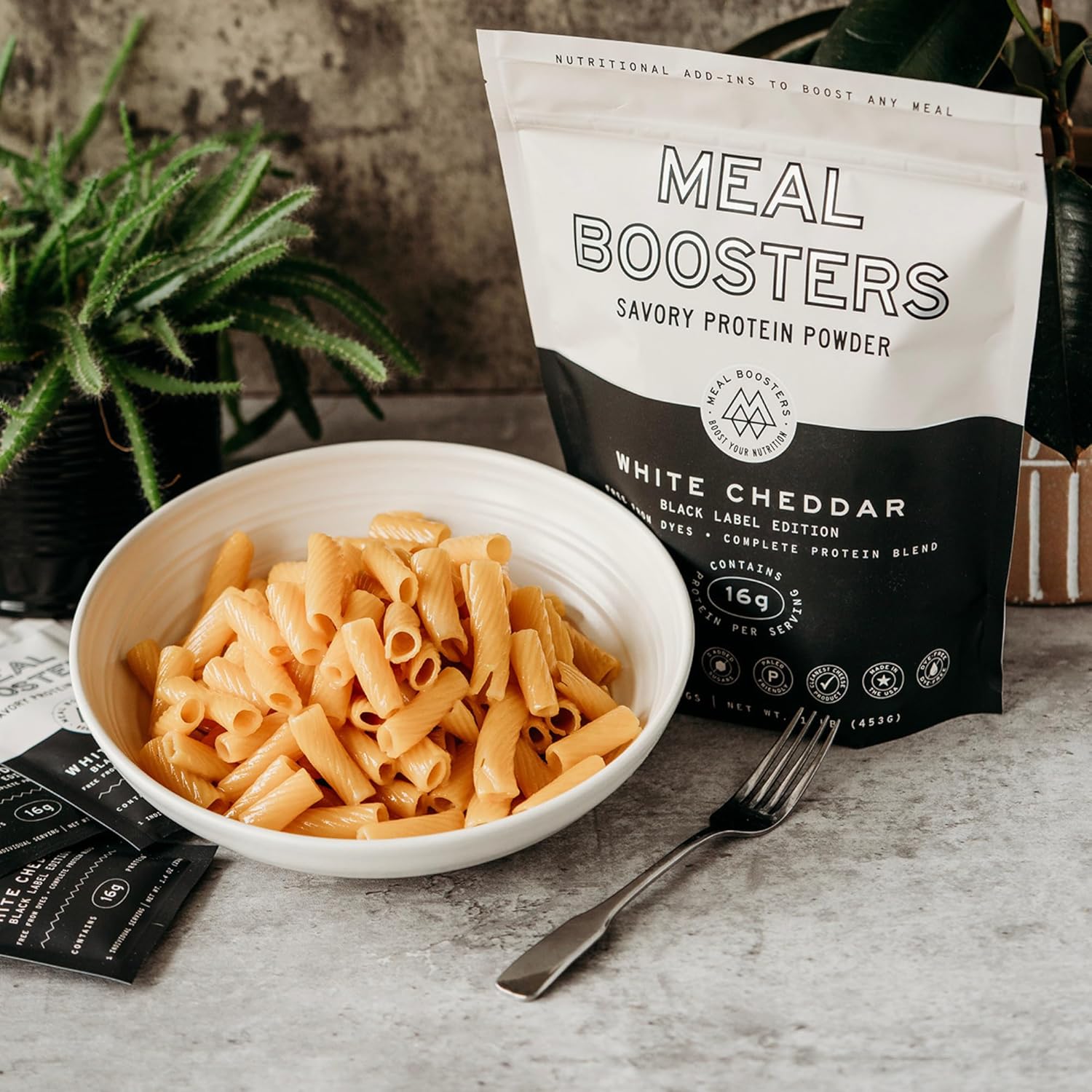 White Cheddar Savory Protein Powder with Grass-Fed Collagen Peptides - Muscle Recovery and Gut Health Supplement