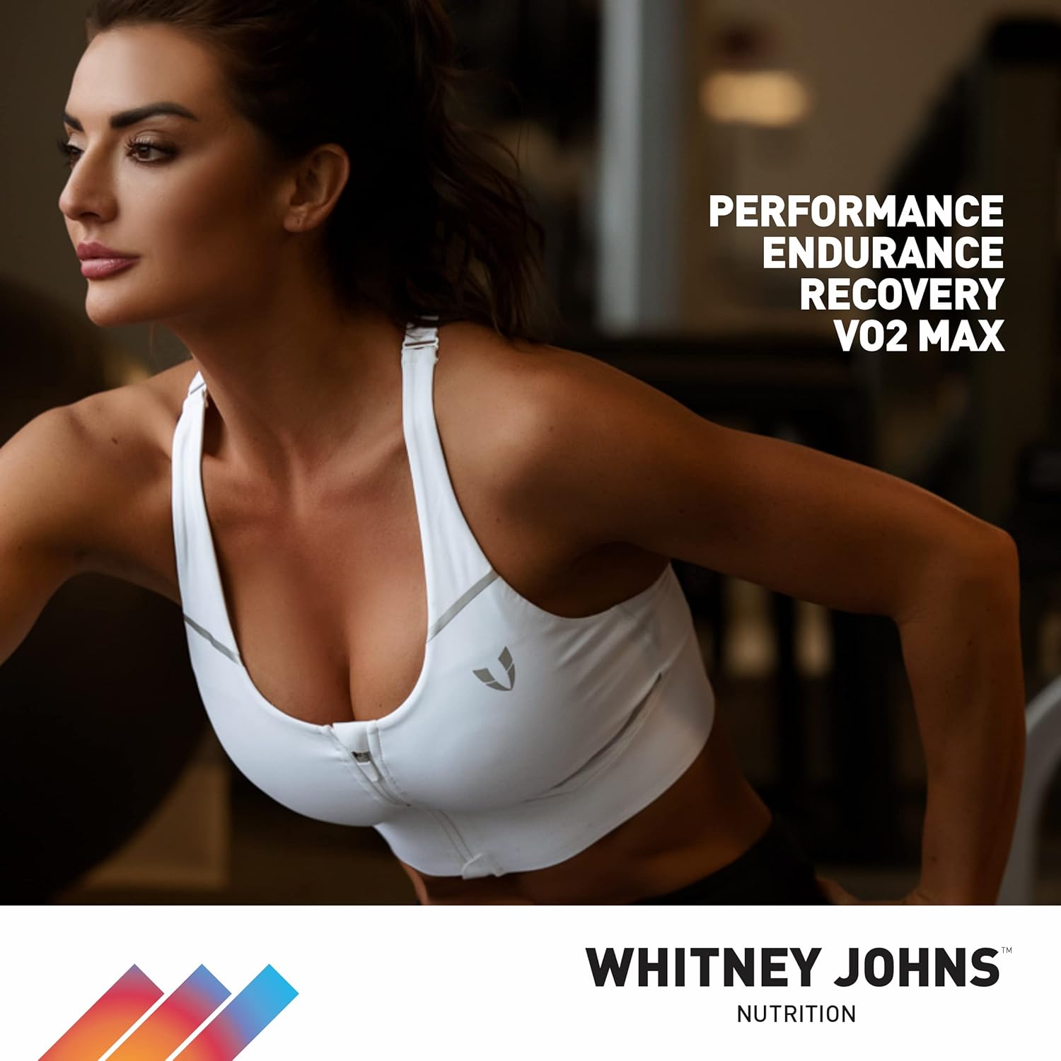 Whitney Johns Nitric Active: Clinically Tested Nitric Oxide Booster for Natural Energy and Athletic Performance - 90 Capsules