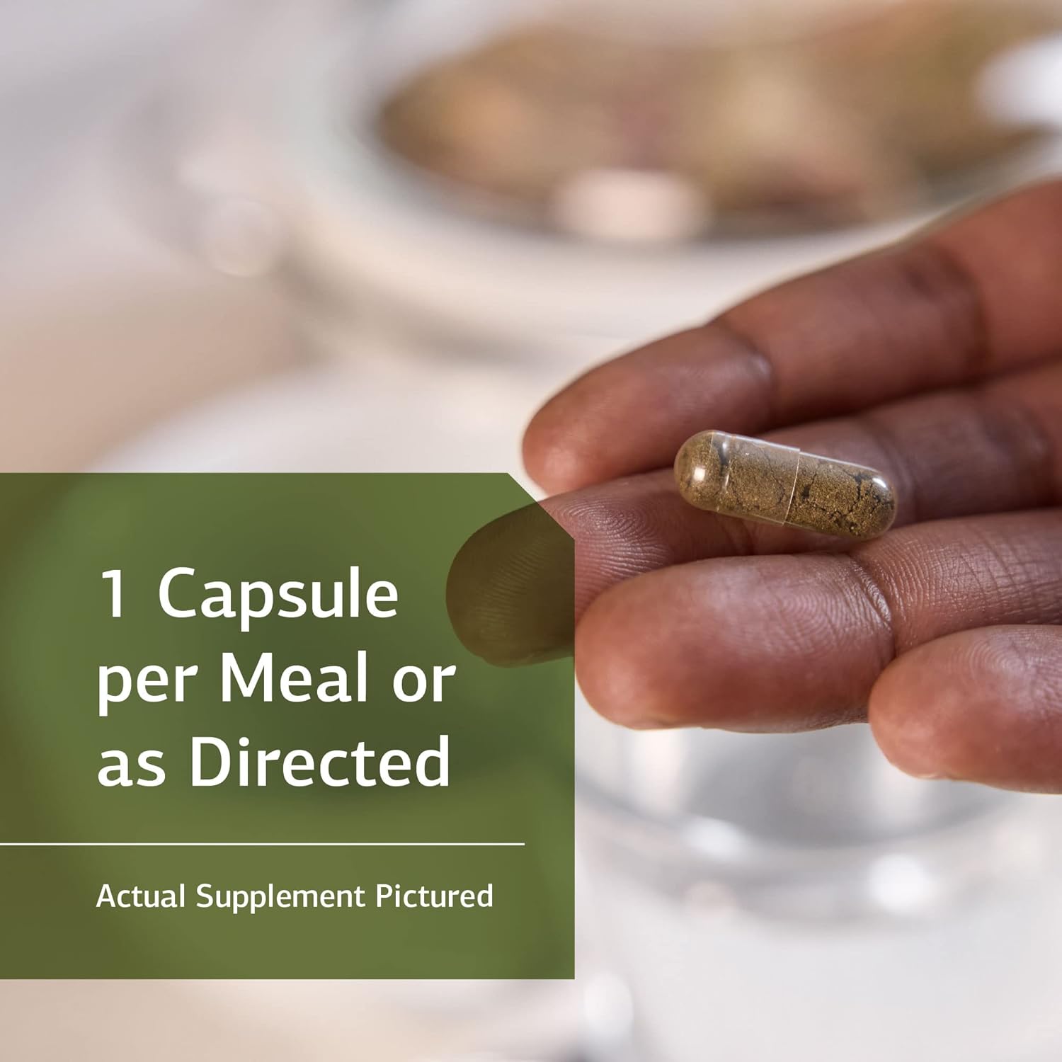 Whole Food Digestion Supplement with Okra, Pepsin, and Alfalfa for Digestive Health - Gluten Free 150 Capsules by Standard Process Inc.