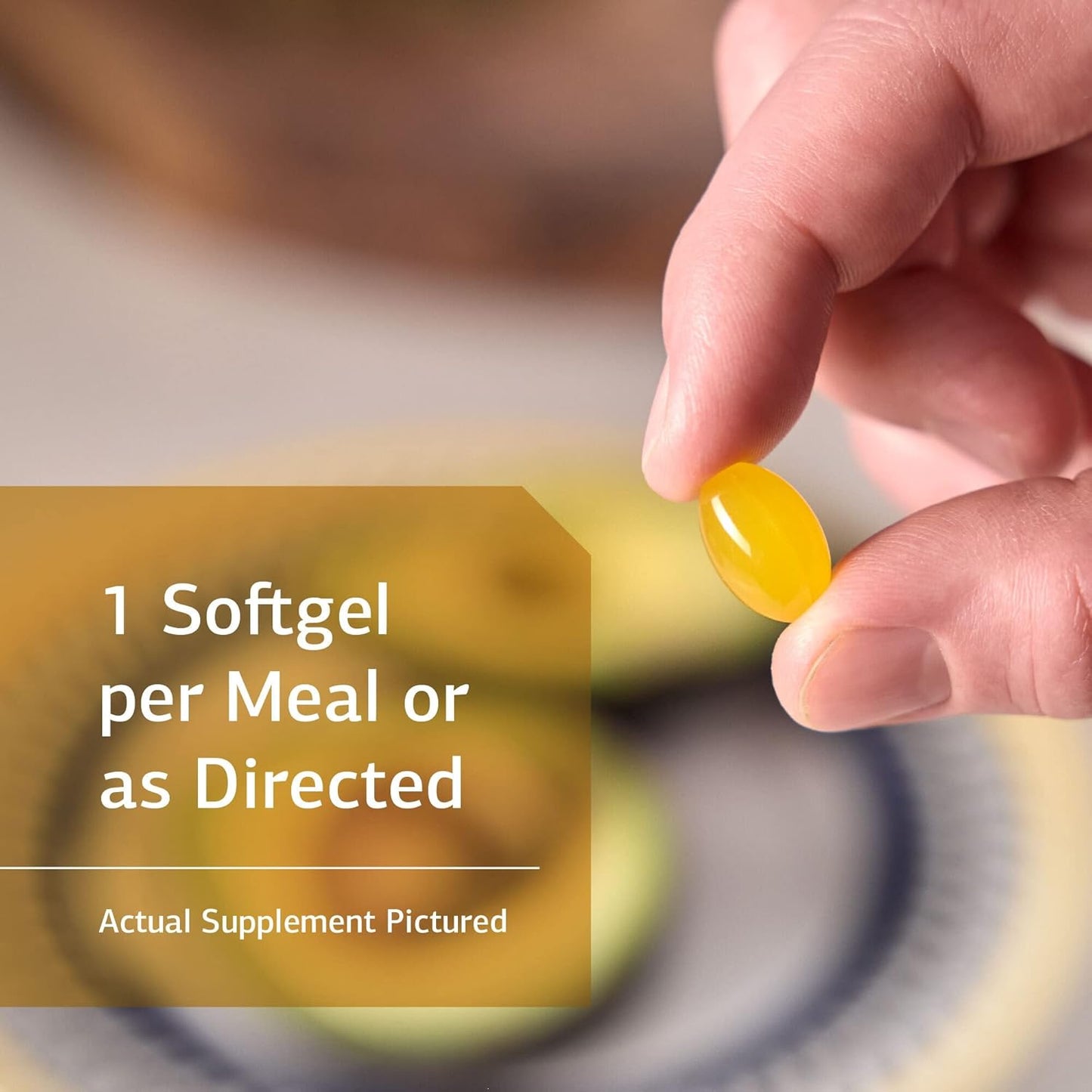 Whole Food Linum B6 Softgels for Hormone, Brain, Heart, and Skin Health - Flaxseed Oil, Vitamin B6 - 120 Capsules