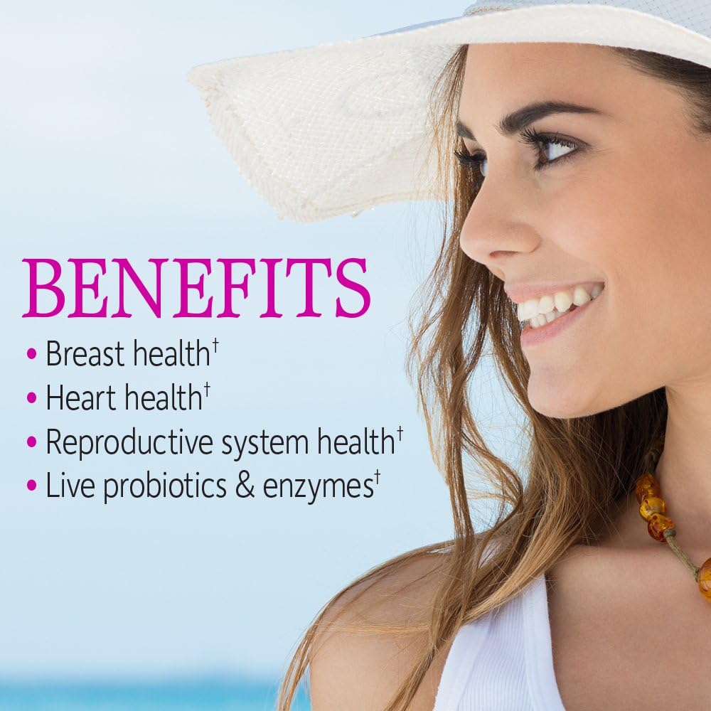 Whole Food Multivitamin for Women with Iron, Folate, and Probiotics - 240 Vegetarian Capsules by Garden of Life