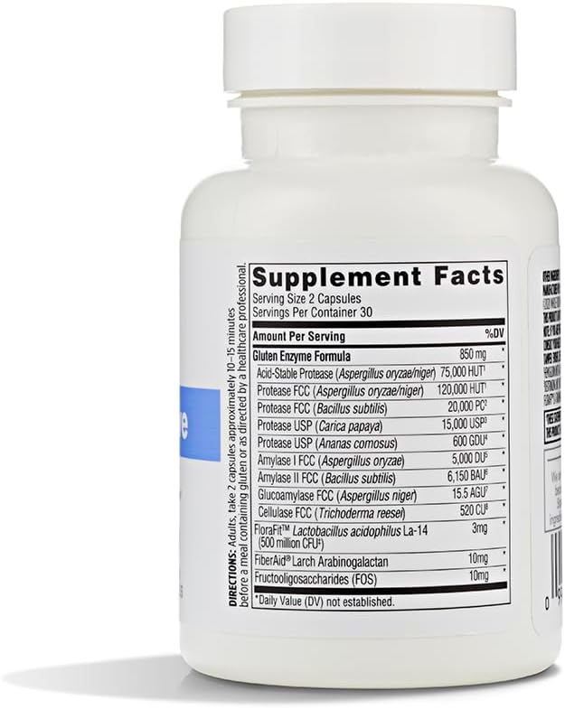 Whole Foods Market 365 Everyday Value Enzymes Gluten Digestive Supplement - 60 Count