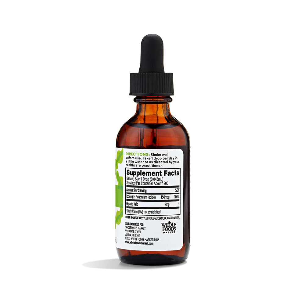Whole Foods Market 365 Liquid Iodine with Kelp - 2 fl oz Bottle