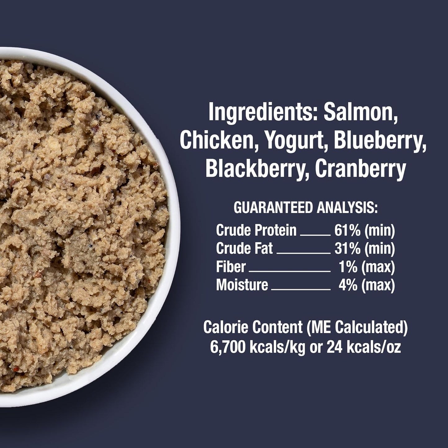 Whole Life Pet Freeze Dried Cat Food - Skin & Coat Health Supplements, Allergy Relief, Immune Support - 30-Day Supply