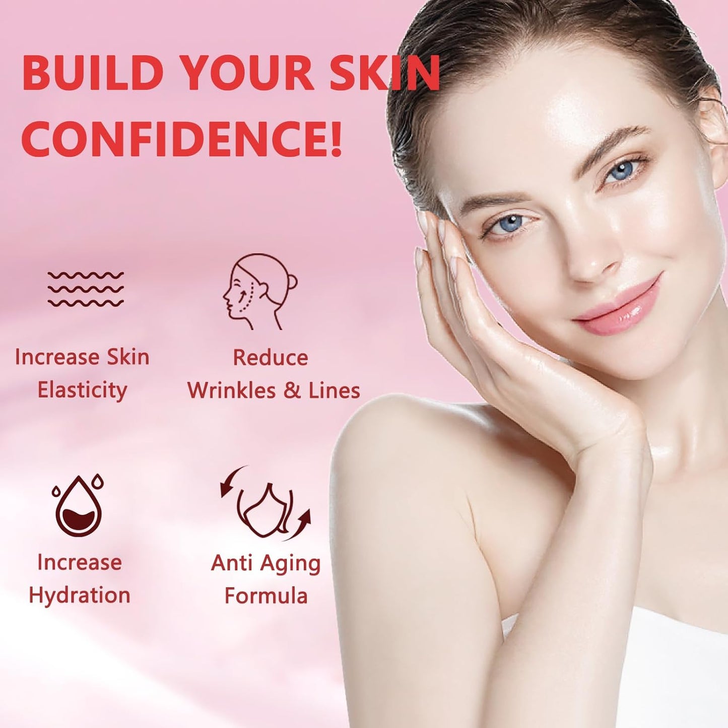 Whoyun Glutathione Collagen Gummies | Skin Health Formula with Reduced Glutathione & Hydrolyzed Collagen | Reduce Wrinkles, Boost Immunity & Liver Health | 60 Gummies