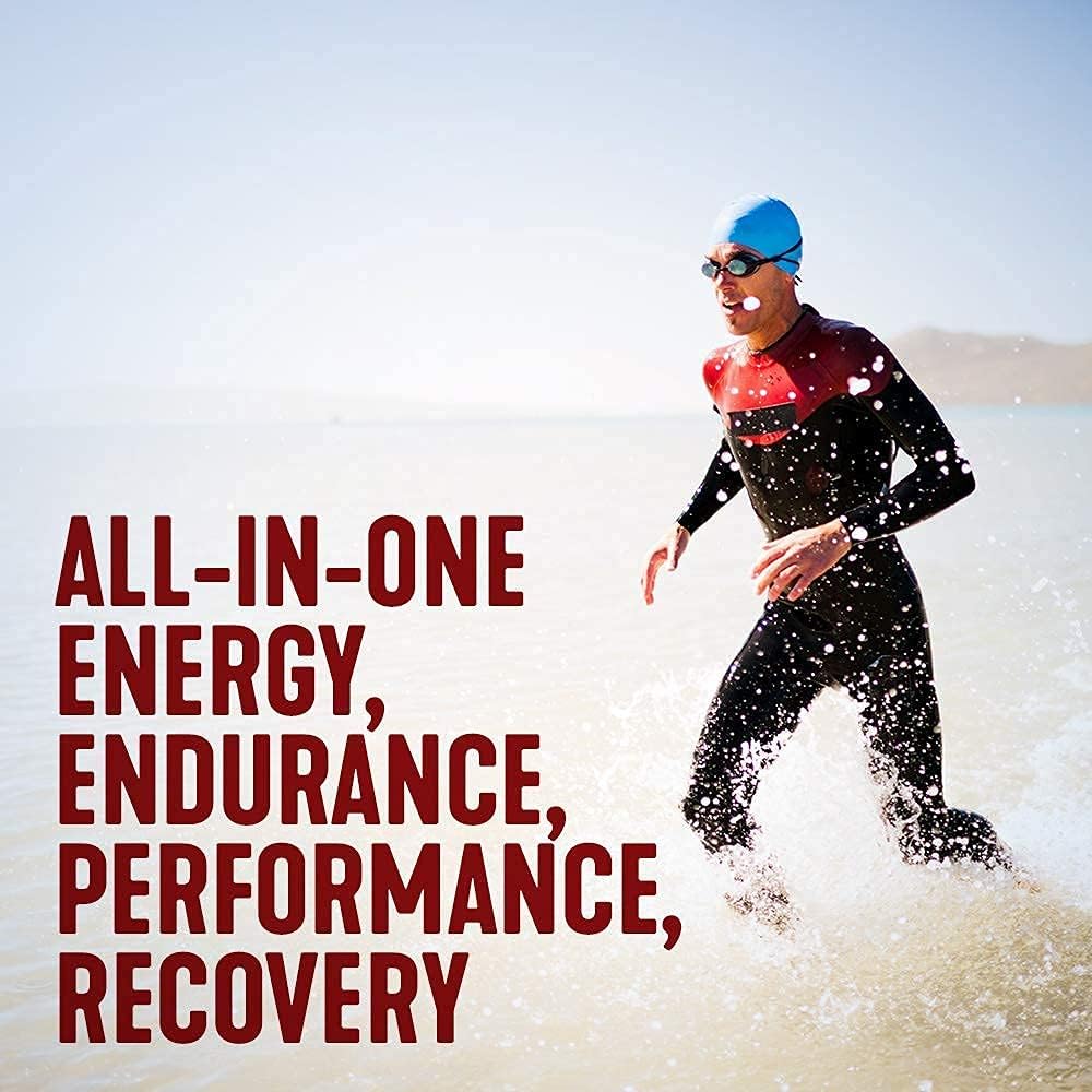 Wild Berry TriFuel: 3-in-1 Endurance & Recovery Drink with Hydration, BCAA, Electrolytes