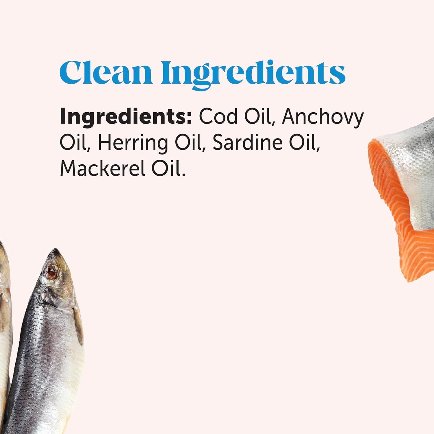 Wild Caught Omega 3 Fish Oil for Cats & Dogs (16oz) - Skin, Coat, Immunity, Joint & Heart Support with EPA + DHA