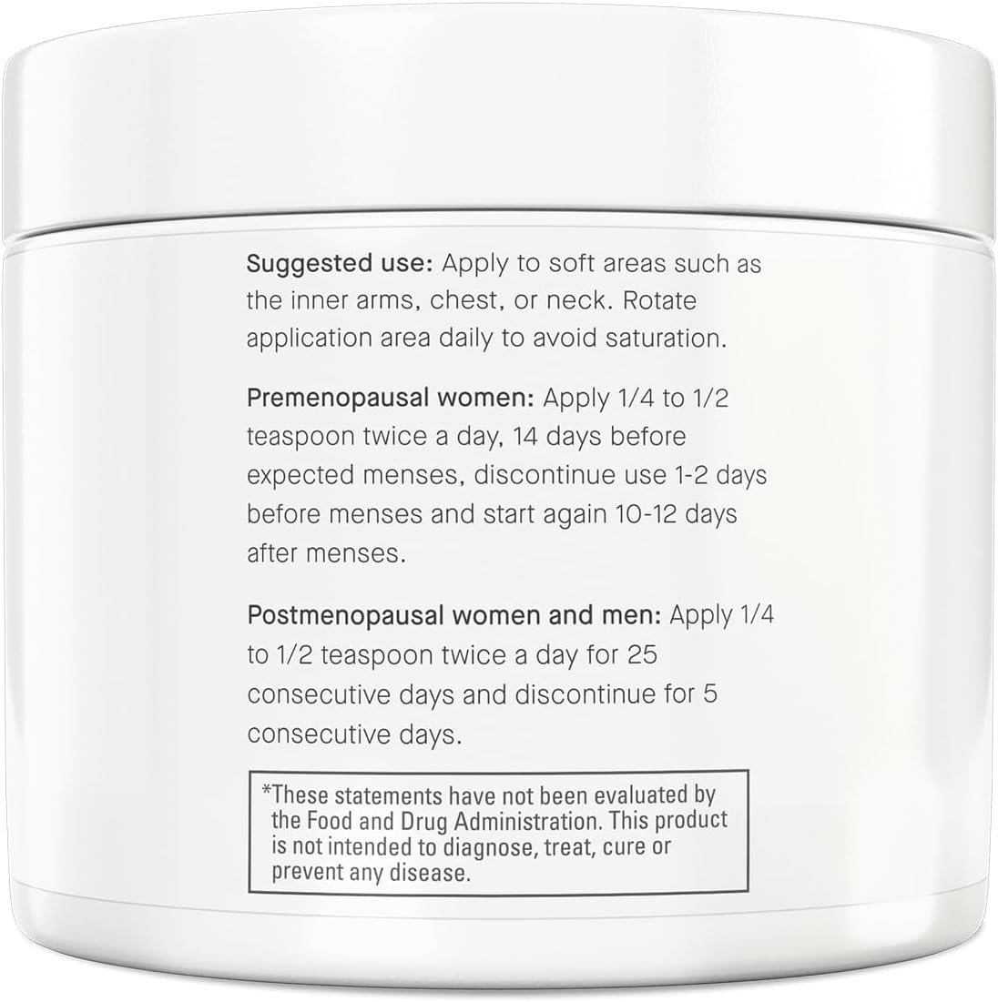 Wild Yam Progesterone Cream for Women – Natural Micronized Bioidentical Relief for Menopause & Perimenopause – Promotes Hormonal Balance (4 oz)