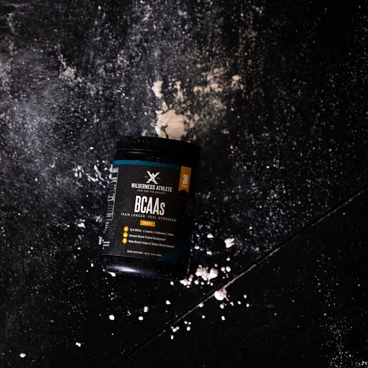 Wilderness Athlete BCAA Powder Pineapple Flavor - Essential Amino Acid Complex for Men & Women - Optimal BCAA Supplement