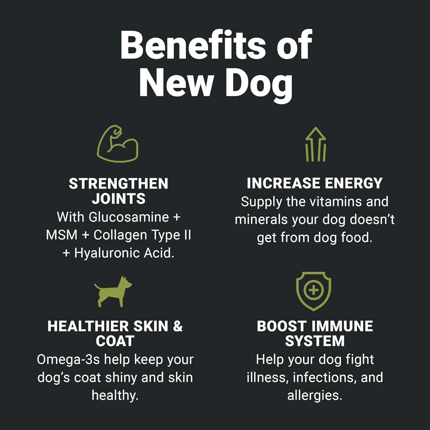 Wilderness Athlete K9 Athlete Dog Joint Supplement & Multivitamin - Puppy to Senior Dogs - Joint Health & Vitamins
