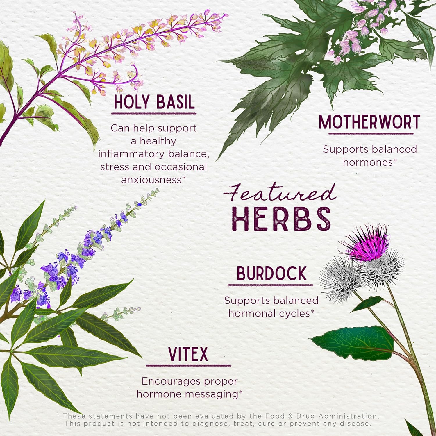 WishGarden Herbs Cycle Vitality I Follicular Phase Herbal Supplement - Supports Estrogen Levels & Healthy Menstrual Cycles, 4oz