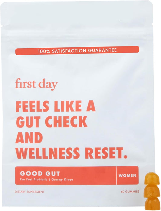 Women’s 3-in-1 Good Gut Tribiotic Gummies - Immune & Digestive Health Support - 30-Day Supply