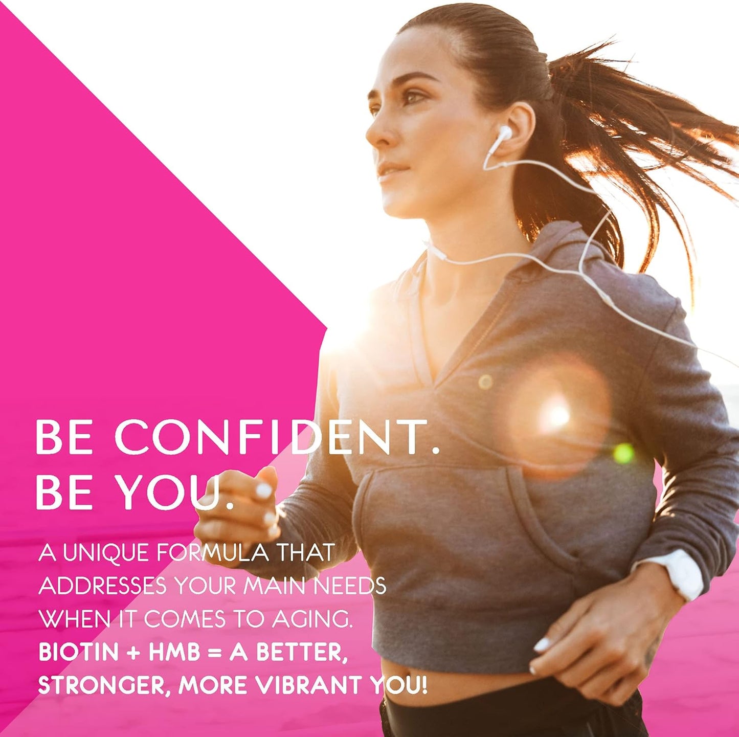 Women's AgelessLX Collagen Capsules for Skin, Hair & Anti-Aging - HMB Collagen Enhancer Supplement - Cellulite Support - 60 Servings