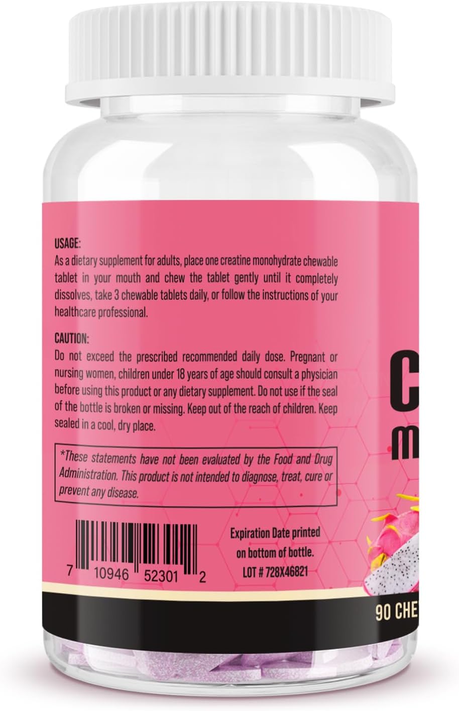 Women's Creatine Monohydrate Supplement with Hydrolyzed Collagen, BCAA, Non-GMO, Sugar-Free - 30 Servings