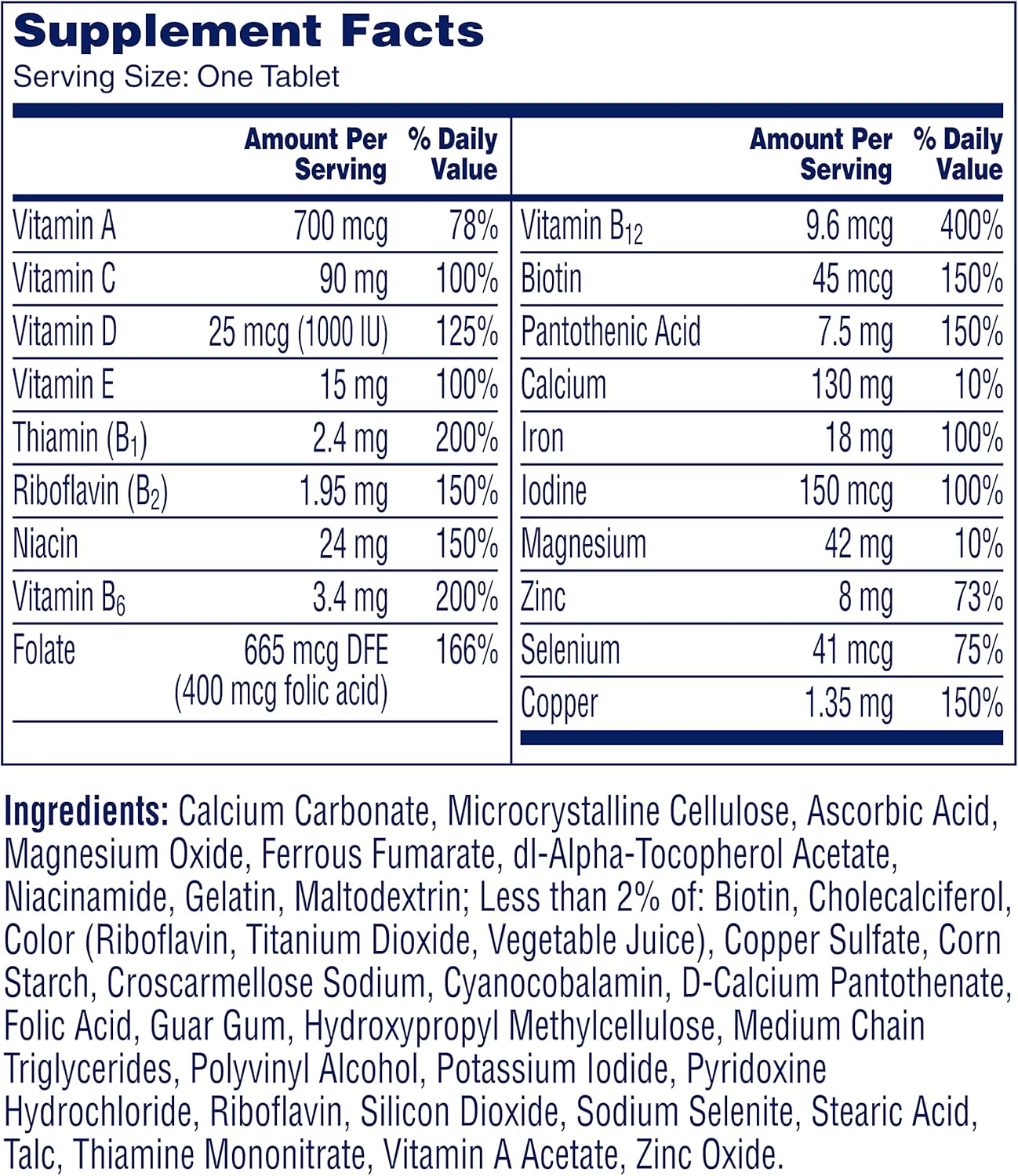 Women's Daily Multivitamin Bundle: 200 Tablets + 30 Cognitive Supplement Capsules
