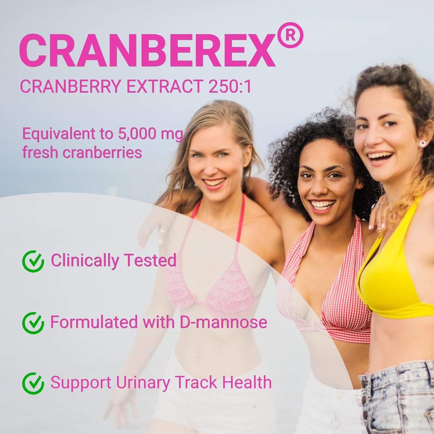Women's Digestive & Weight Wellness: UpNourish Prebiotics, Probiotics, Collagen with Cranberry & D-Mannose, 30 Packets