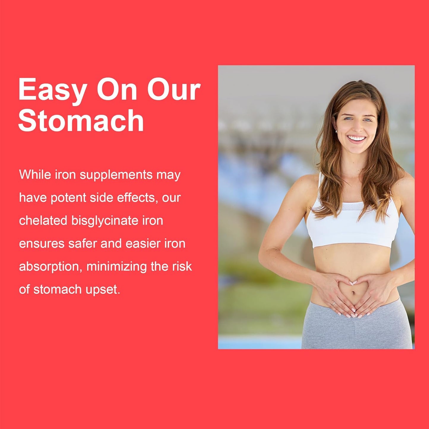 Women's Glucosamine Chondroitin Gummies with Iron - LILICARE Supplement