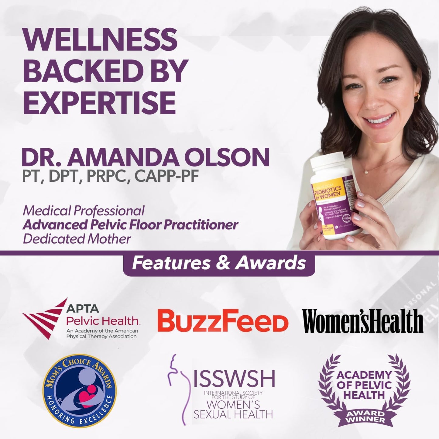 Women's Health & Wellness Bundle: Vaginal Probiotics + Myo & D-Chiro Inositol Powder - Save 10% - Hormonal Balance, Gut & Urinary Support