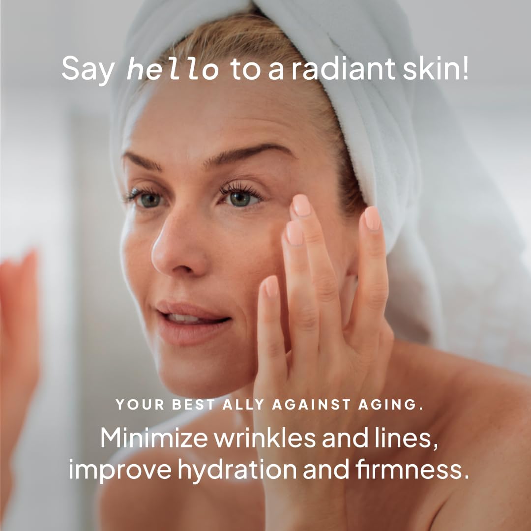 Women's Healthy Aging Supplement with Resveratrol, NAD, Collagen Booster, Biotin - Beauty Enhancing Formula with 12 Ingredients - Vegan, USA Made - 60 Capsules by SELF NUTRITION