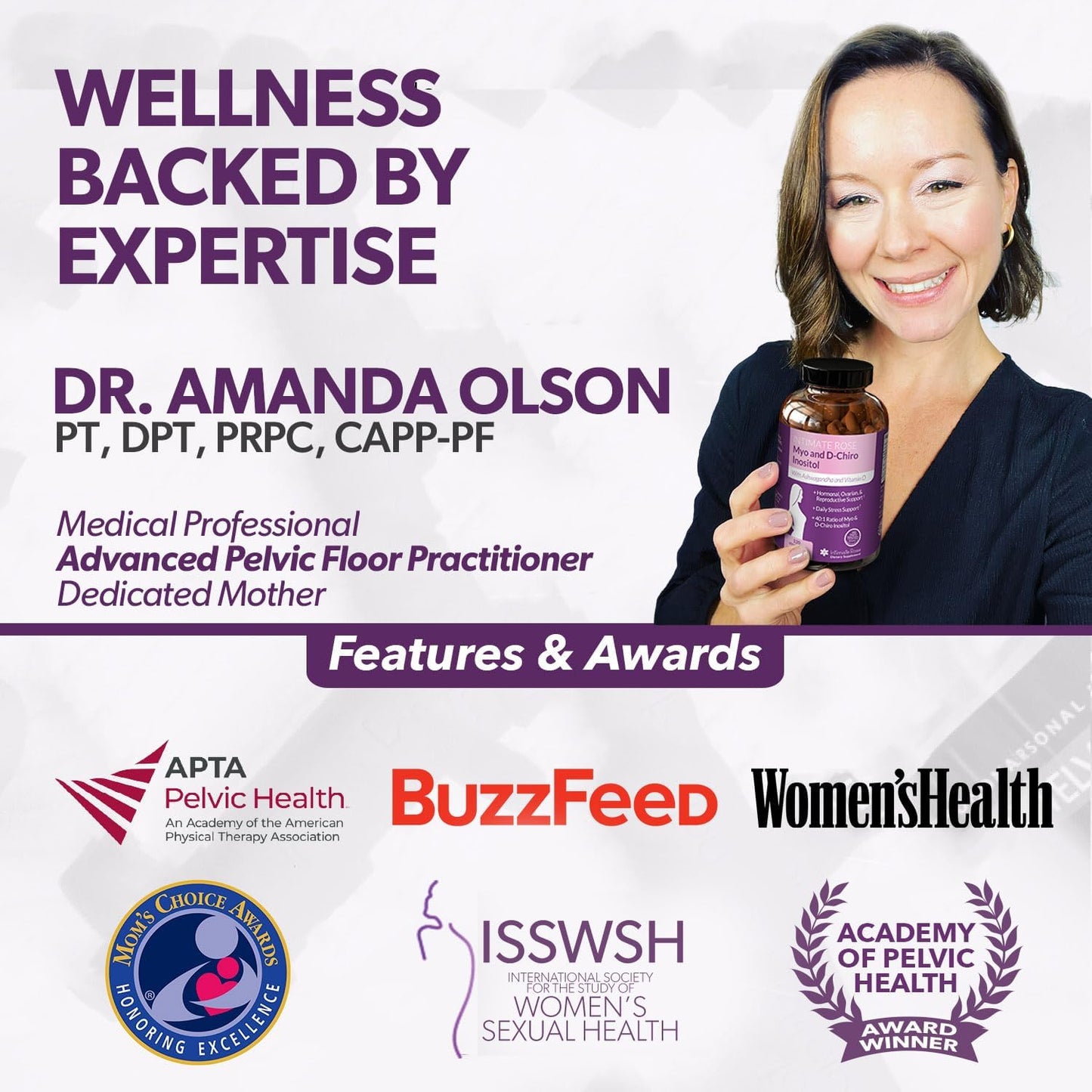 Women's Hormonal Balance Bundle: Myo-Inositol, D-Chiro Inositol, Vitex Chasteberry - Reproductive Health & Menstrual Support