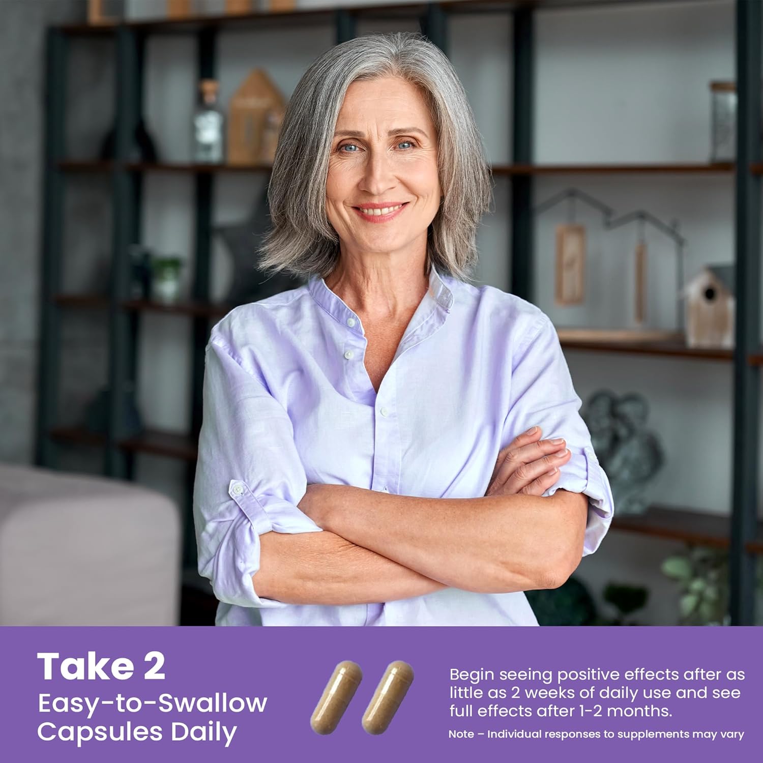 Women's Hormone Balance and Cortisol Supplements - Thyroid, Mood, & Metabolism Support | Adrenal & Rhodiola Supplement with Selenium and Iodine | Adaptogens for Women, 60 ct