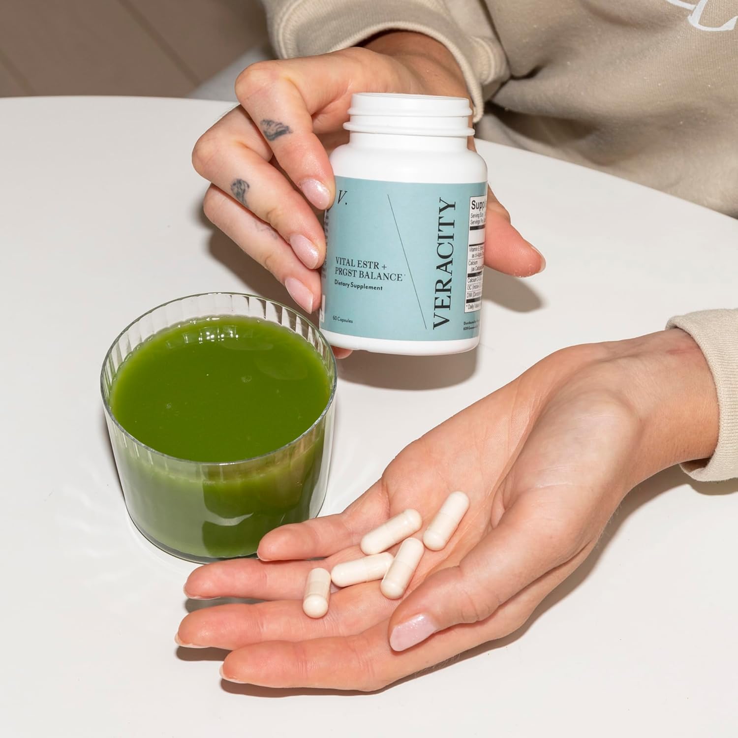 Women's Hormone Balance DIM Detox Supplement for Skin, Metabolism & Immune Health - 60 Capsules - Gluten Free & Antioxidant Formula